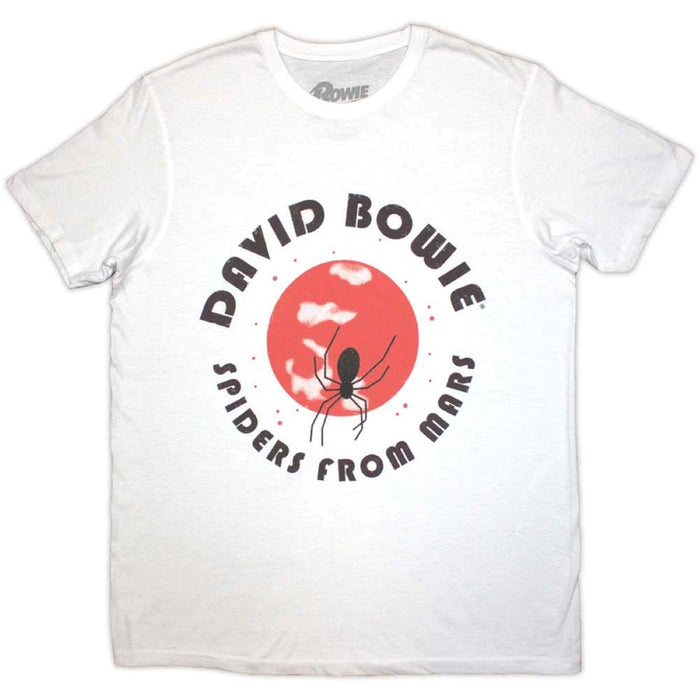 David Bowie Spiders From Mars White Small T-Shirt