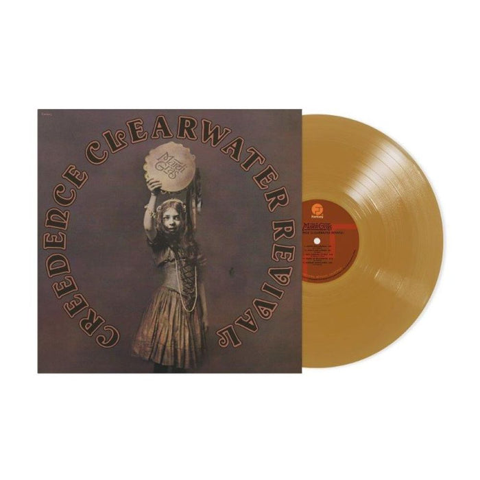 Creedence Clearwater Revival Mardi Gras Vinyl LP Opaque Gold Colour 2025