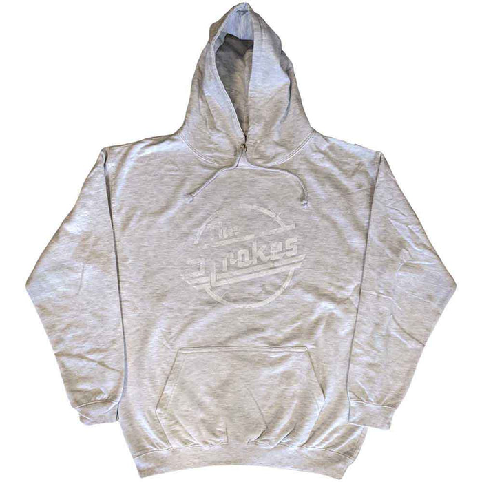 The Strokes Distressed Magna Mono Grey Large Hoodie