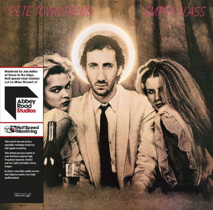 Pete Townshend Empty Glass Vinyl LP Half Speed Master 2023