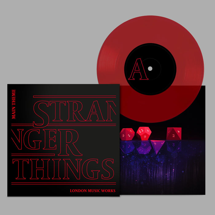 Stranger Things (Original Soundtrack) 7" Vinyl Single Transparent Red Colour RSD 2025