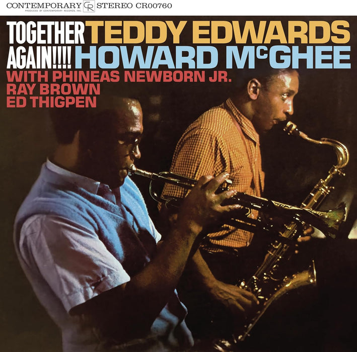 Teddy Edwards & Howard McGhee Together Again!!!! Vinyl LP 2024