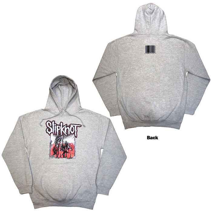 Slipknot Self-Titled Grey Large Hoodie