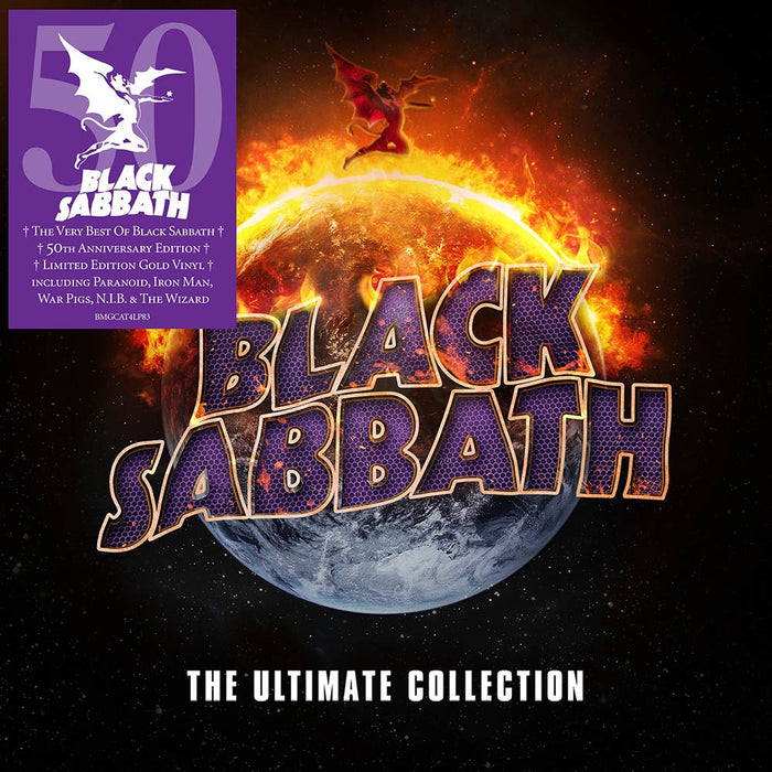 Black Sabbath Ultimate Collection Vinyl LP Gold Colour 2020