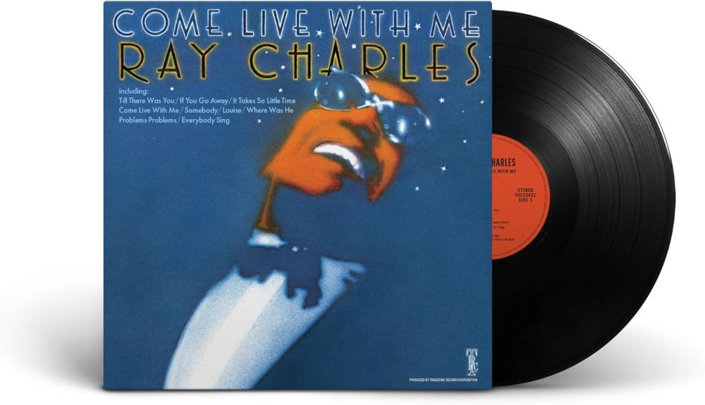 Ray Charles Come Live With Me Vinyl LP 2025