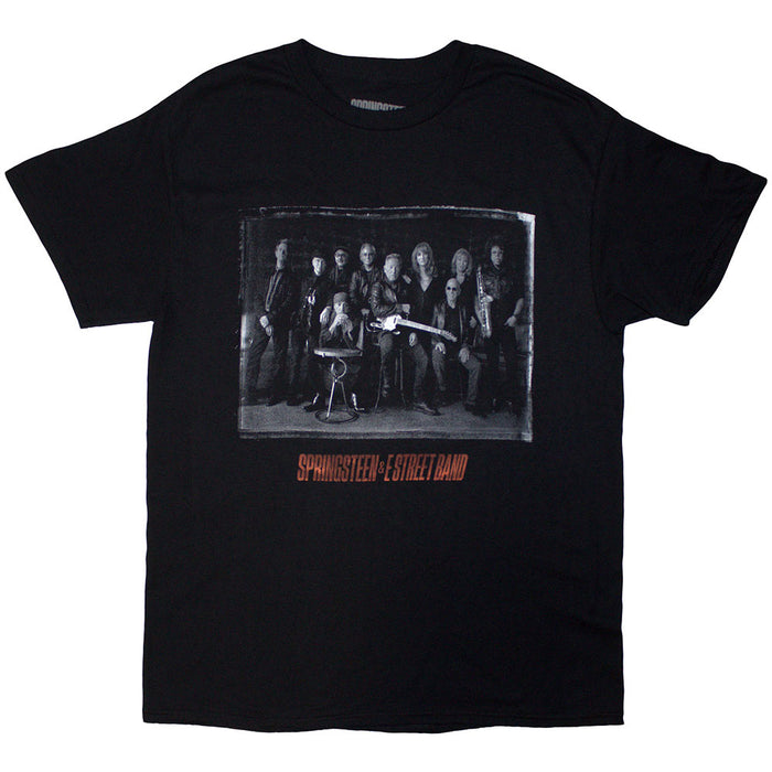 Bruce Springsteen Tour '24 E-Street Photo Black Small T-Shirt