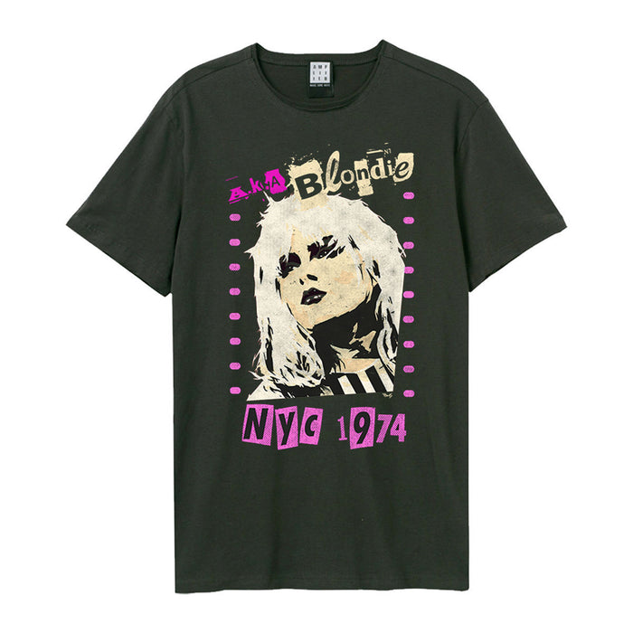 Blondie AKA NYC 1974 Charcoal Grey X-Large T-Shirt