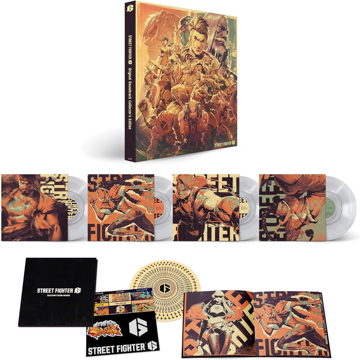 Street Fighter 6 Vinyl LP Boxset Clear Colour 2024