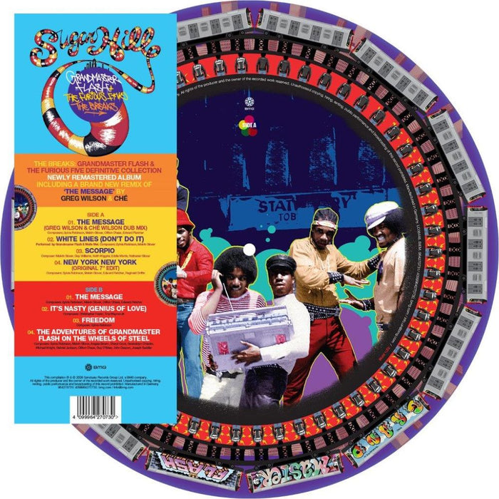 Grandmaster Flash & The Furious Five The Breaks: Grandmaster Flash & The Furious Five Definitive Collection Vinyl LP Zoetrope Due Out 30/10/26