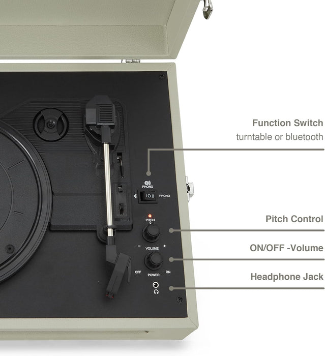 Crosley Voyager Portable Dune Turntable