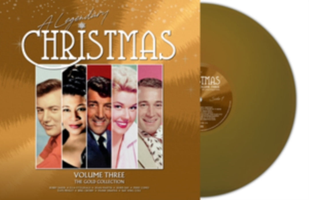 A Legendary Christmas, Volume Three: The Gold Collection Vinyl LP Gold Colour 2022