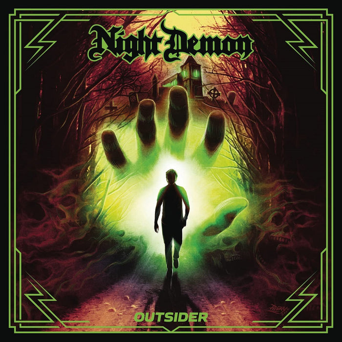 Night Demon Outsider Vinyl LP Green 2023