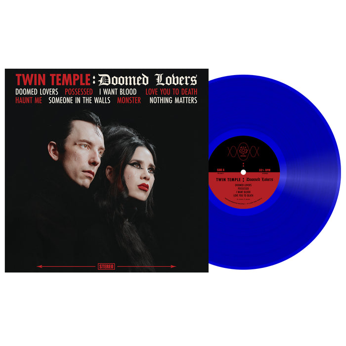 Twin Temple Doomed Lovers Vinyl LP Translucent Blue Colour Due Out 23/10/26