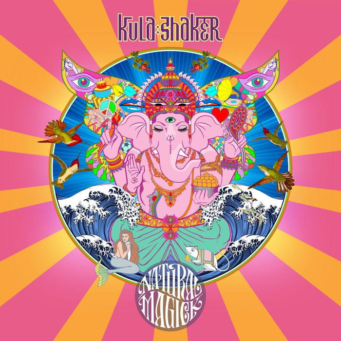 Kula Shaker Natural Magick Vinyl LP Indies Tie Dye Colour 2024