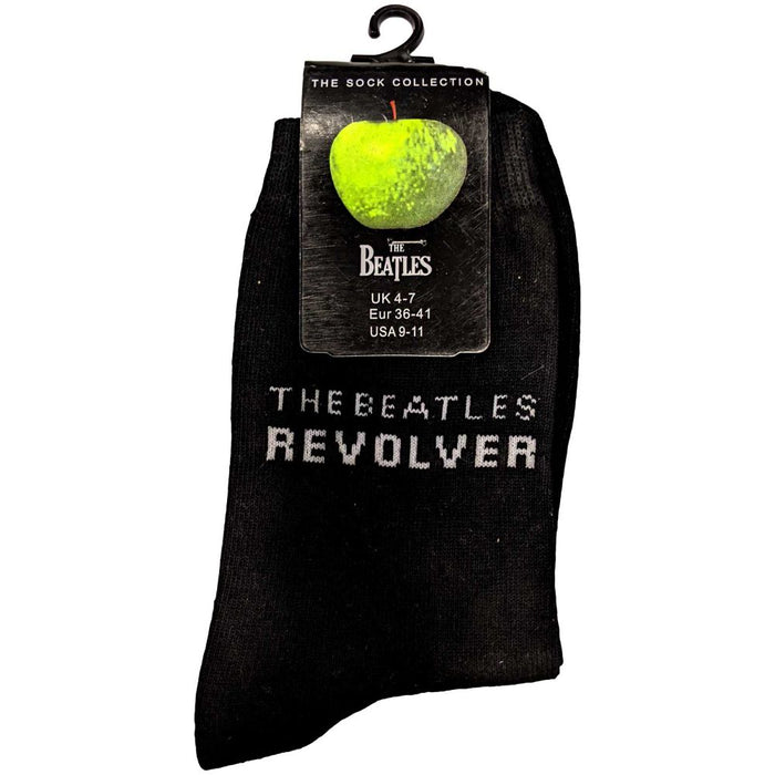 The Beatles Ladies Ankle Socks: Revolver (Uk Size 4 - 7)