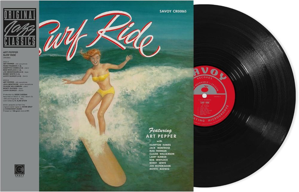 Art Pepper Surf Ride Vinyl LP 2025