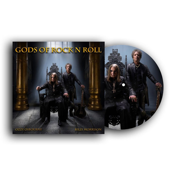 Billy Morrison / Ozzy Osbourne Gods Of Rock N Roll Vinyl LP Picture Disc Due Out  09/01/26