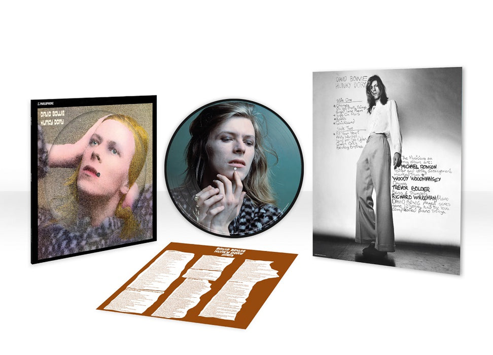 David Bowie Hunky Dory Vinyl LP 50th Anniversary Picture Disc 2022