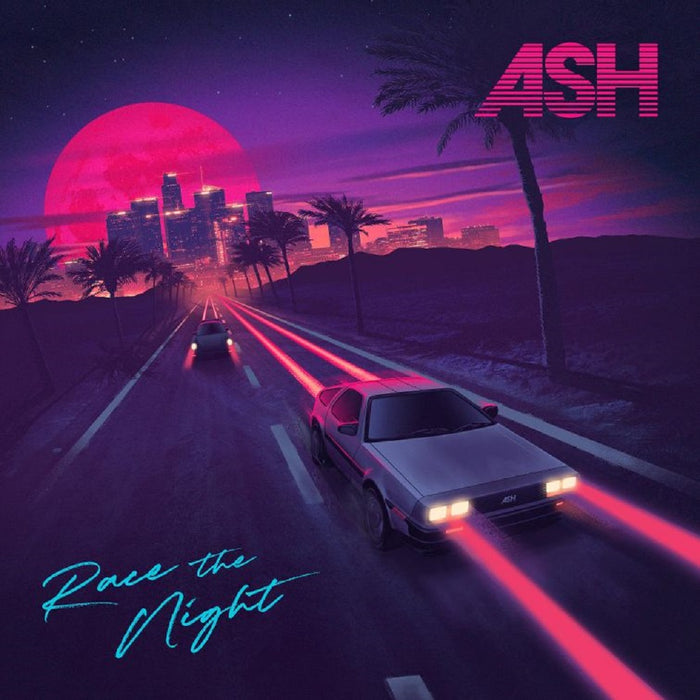 Ash Race The Night Vinyl LP Transparent Violet Colour 2023