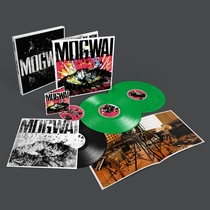 Mogwai The Bad Fire Vinyl LP Box Set Green Colour Due Out 24/01/25