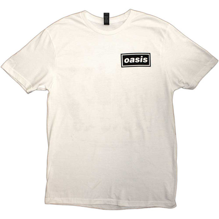 Oasis Definitely Maybe Promo White Medium T-Shirt