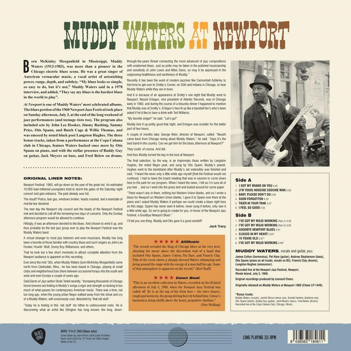 Muddy Waters At Newport Vinyl LP 2023