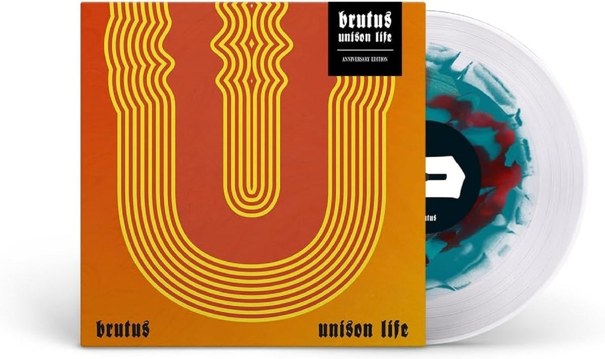 Brutus Unison Life Vinyl LP White with Red and Blue Colour 2023