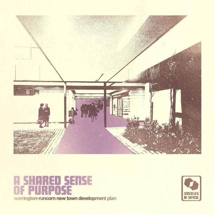 Warrington-Runcorn New Town Development Plan A Shared Sense Of Purpose Vinyl LP Baby Pink Colour