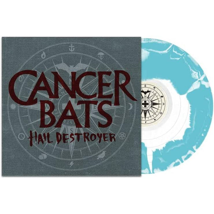 Cancer Bats Hail Destroyer Vinyl LP Blue & White Colour  2026