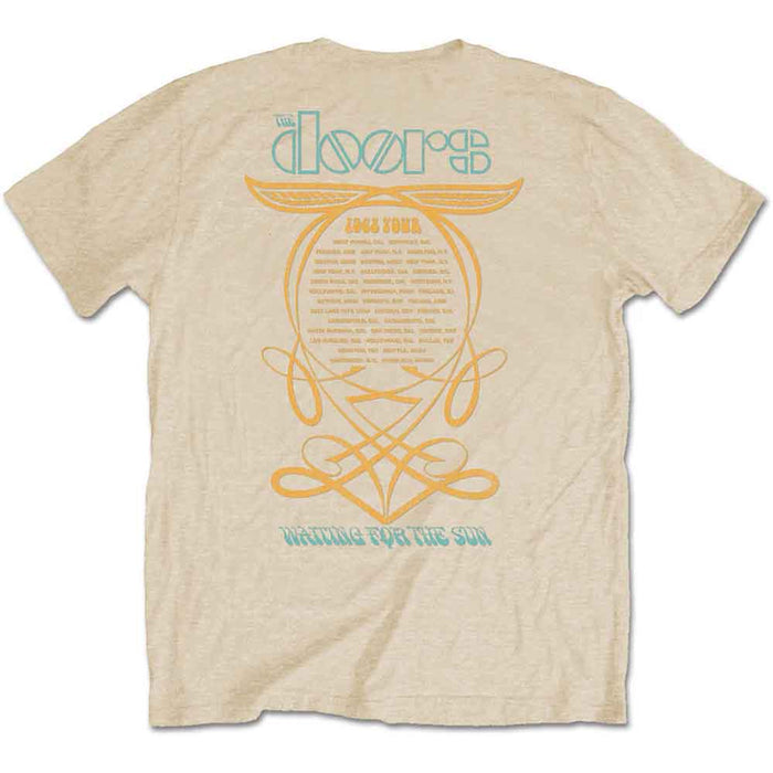 The Doors 1968 Tour Sand Small T-Shirt