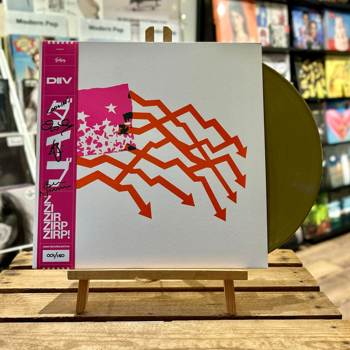 DIIV ZIRP! Vinyl LP Signed Assai Obi Edition Opaque Gold Colour 2026