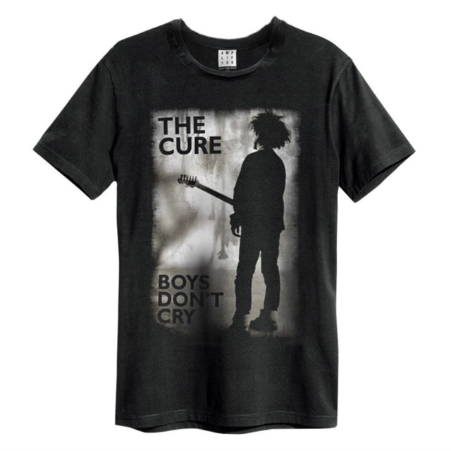 The Cure Boys Dont Cry Amplified Black Large Unisex T-Shirt