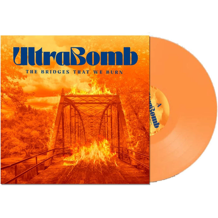 UltraBomb The Bridges That We Burn Vinyl LP Orange Colour 2026