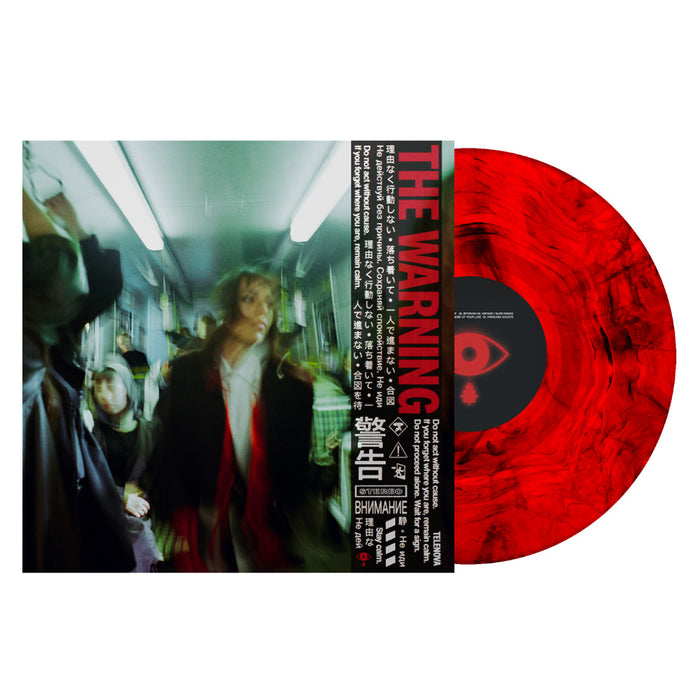 Telenova THE WARNING Vinyl LP Red & Black Marble Colour Due Out 27/02/26