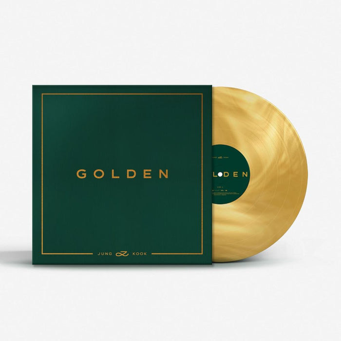 Jung Kook Golden Vinyl LP Gold Colour Due Out 13/12/2024