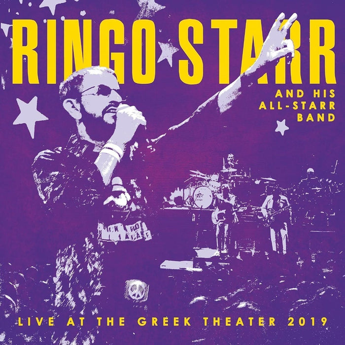 Ringo Starr Live at the Greek Theater 2019 Vinyl LP Canary Orchid Colour 2023