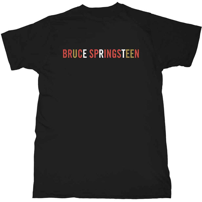 Bruce Springsteen Logo Black X-Large T-Shirt