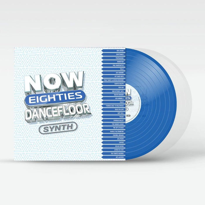 NOW That's What I Call 80's Dancefloor: Synth Vinyl LP Clear & Blue Colour Due Out 06/12/24