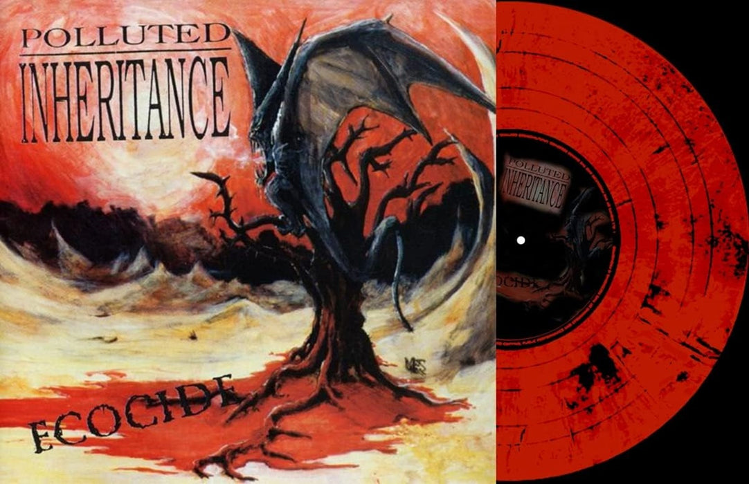 Polluted Inheritance Ecocide Vinyl LP Red and Black Colour 2023