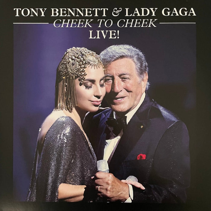 Tony Bennett & Lady Gaga Cheek To Cheek Live! Vinyl LP 2022