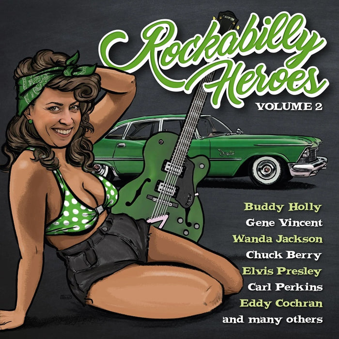 Rockabilly Heroes Vol. 2 Vinyl LP Green Colour RSD 2025
