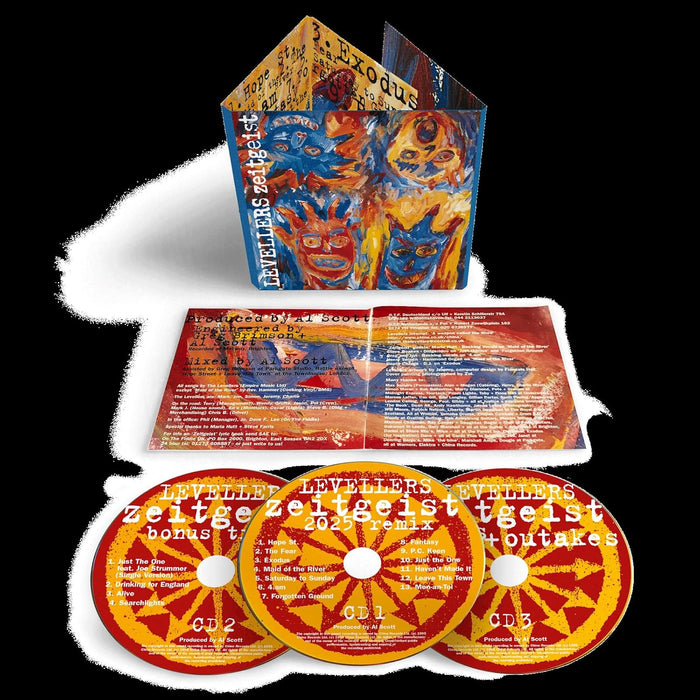 Levellers Zeitgeist (30th Anniversary) CD 2025