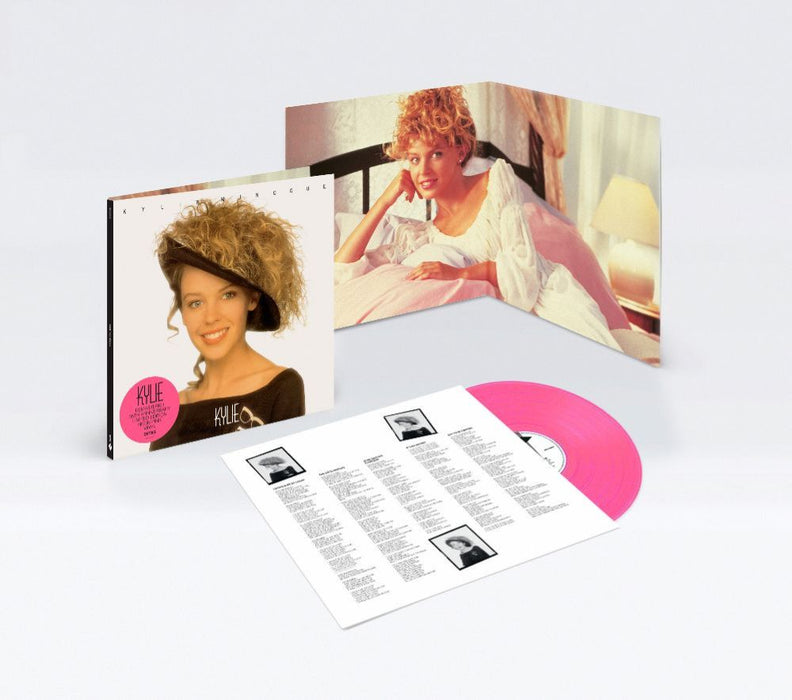 Kylie Minogue Kylie Vinyl LP Neon Pink Colour Remastered 2023