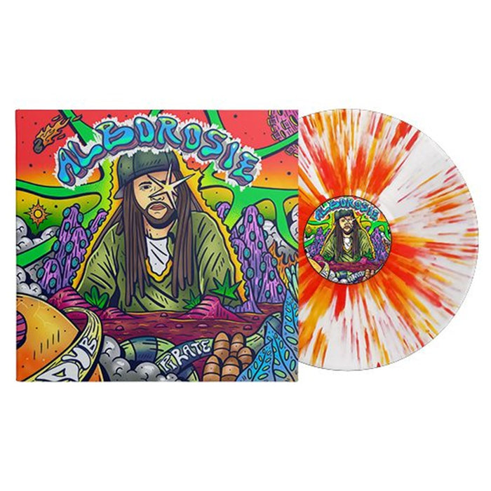 Alborosie Dub Pirate Vinyl LP White & Orange Splatter Colour RSD 2024