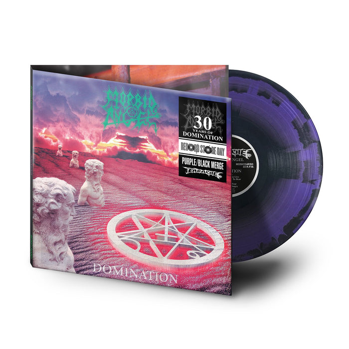 Morbid Angel Domination Vinyl LP Purple Black Merge Colour RSD 2025
