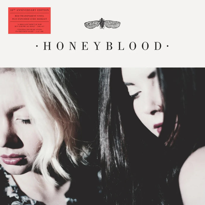 Honeyblood (Self-Titled) Vinyl LP Translucent Blood Red Colour 2024