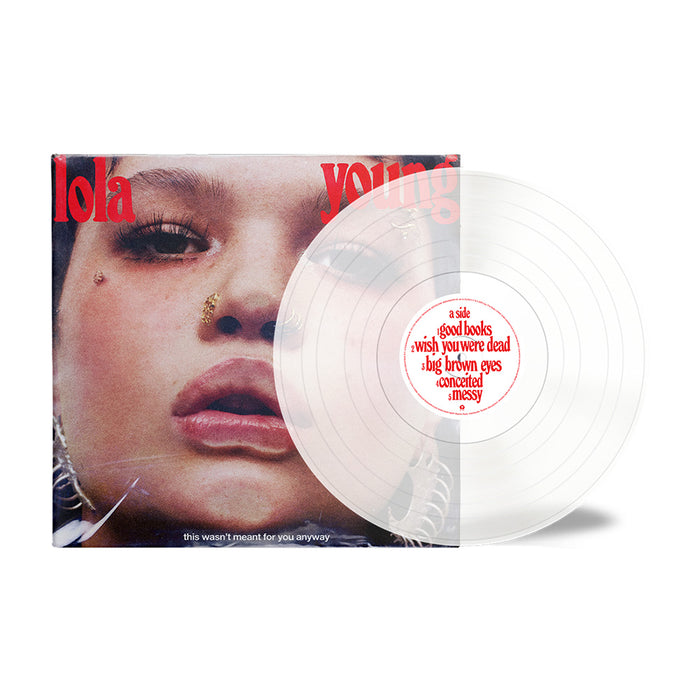 Lola Young This Wasn't Meant For You Anyway Vinyl LP Indies Transparent Colour Due Out 07/02/25