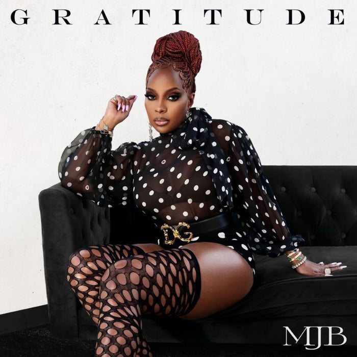 Mary J. Blige Gratitude Vinyl LP Silver & White Swirl Colour Due Out 24/01/25