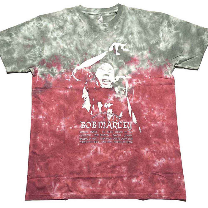 Bob Marley Exodus Playlist Red Small T-Shirt