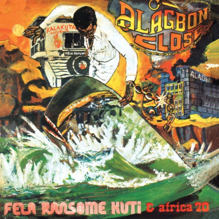 Fela Kuti Alagbon Close Vinyl LP 'Jollof' Translucent Orange Colour 2024